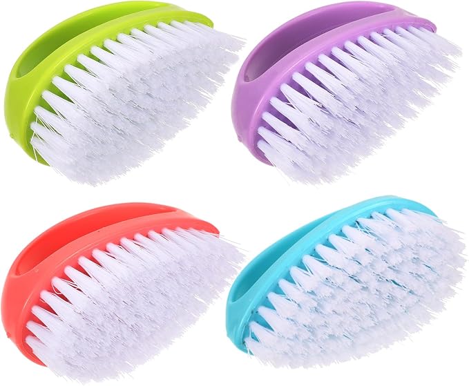 Laundry Cleaning Brush Set 4pcs Multi-use Household Scrubbing Brushes by LIFKICH