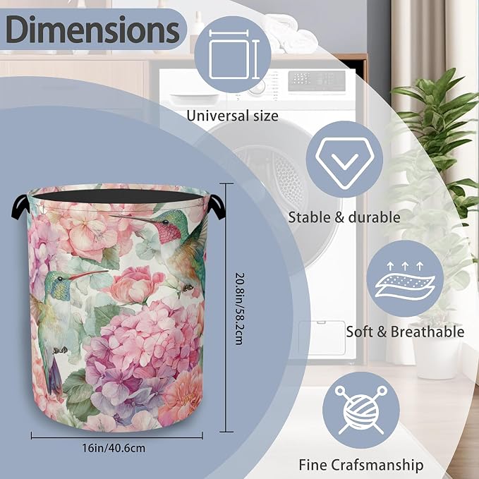 Hummingbird Laundry Hamper - Image 2