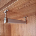 Top Mounted Closet Hanging Rod, Metal Wardrobe Pole by Unknown