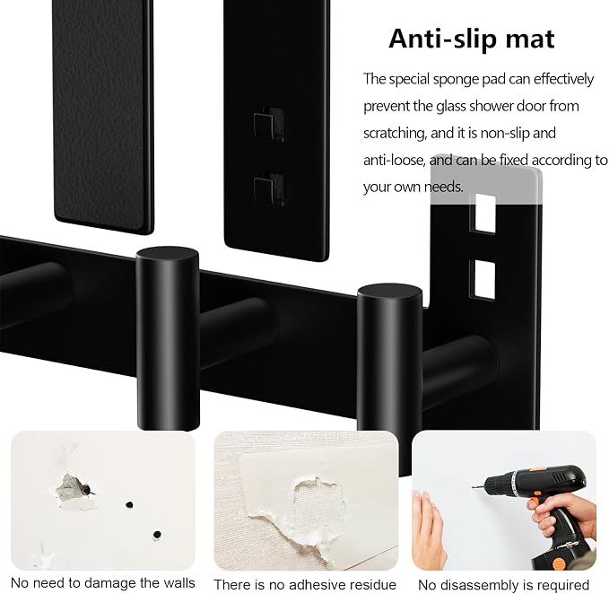 WUIVIUT Over The Door Hooks Door Hanger - Image 6