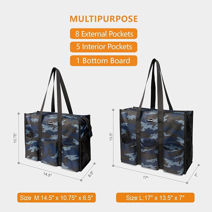TOPDesign Utility Water Resistant Tote Bag - Image 2