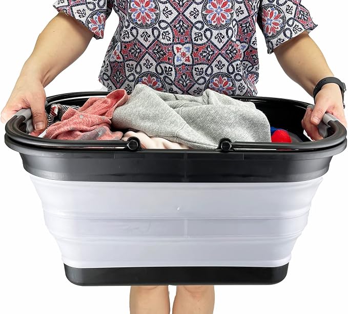 SAMMART Collapsible Tub with Handle 29L - Image 6