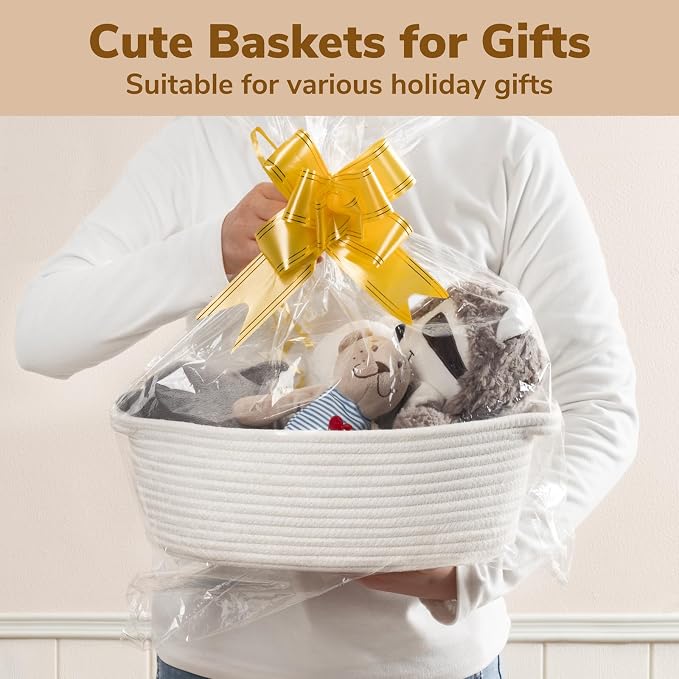Goodpick White Baby Laundry Basket - Image 3