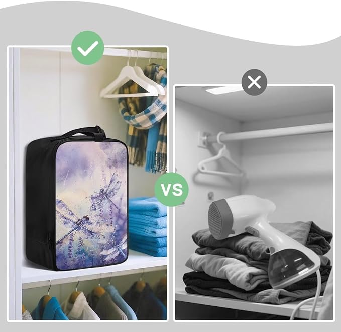 Dragonfly Portable Travel Iron Storage Bag Lightweight Carrying Case - Image 4