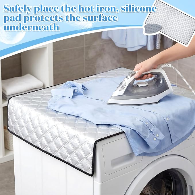 Tigeen Ironing Mat, Extra Large 54 x 32 Inch Ironing Blanket - Image 5