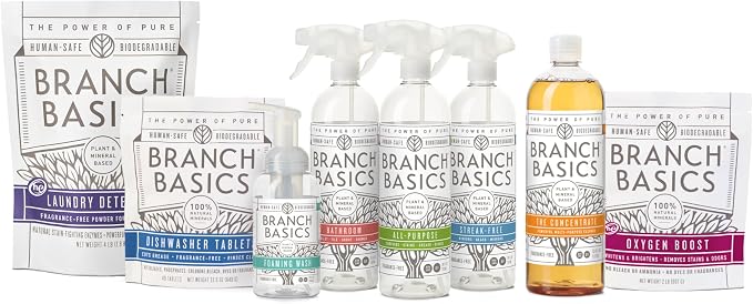 Branch Basics Ultimate Starter Kit: Natural All Purpose Cleaner, Foaming Hand by BranchBasics