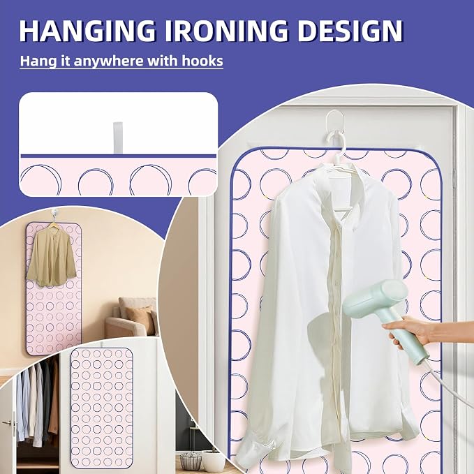 Foldable Ironing Mat, Portable Hanging Ironing Pad - Image 3