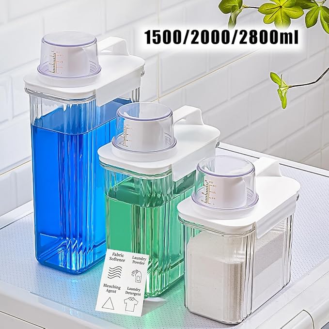 Laundry Detergent Dispenser for Laundry Room Organization and Storage, 2800ml - Image 8