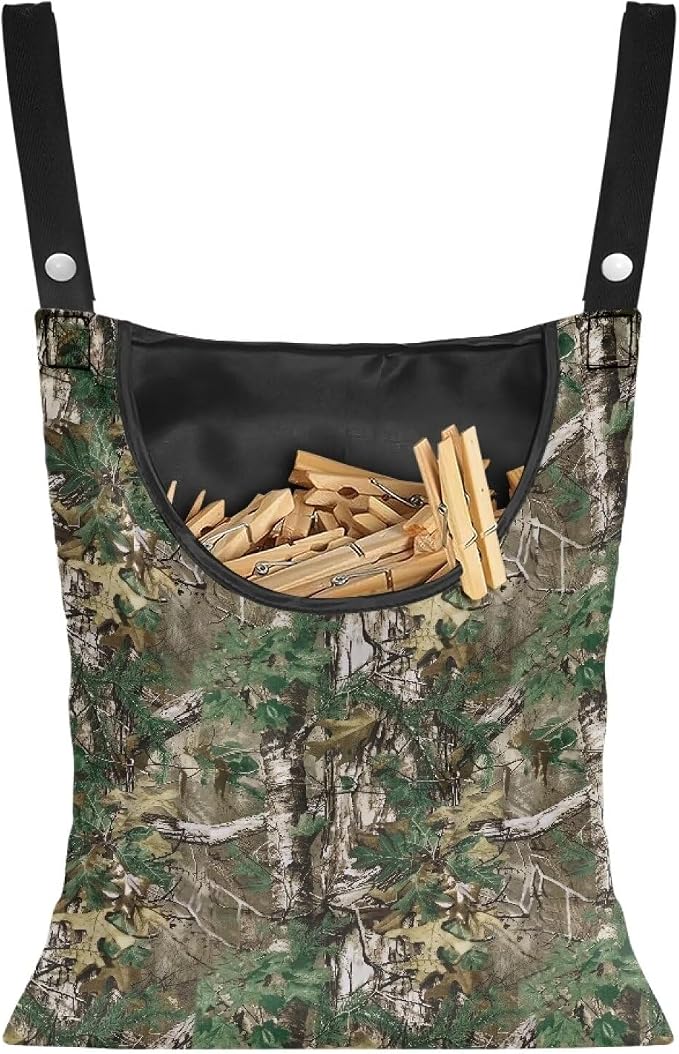 Dead Tree Clothes Pin Hanging Bag Clothesline Peg Organizer Storage Bags by Psesaysky