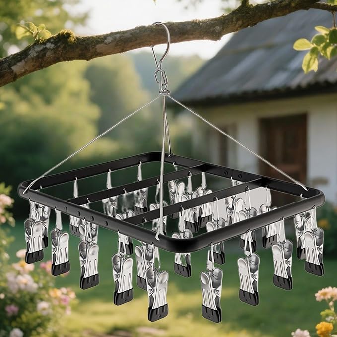 Windproof Clothes Hanger, Strong Load Rack, 20 Inch Hanger - Image 7