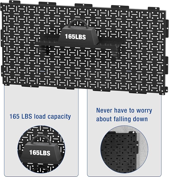 WORKPRO Metal Pegboard 16”x 32” Steel Panel - Image 3
