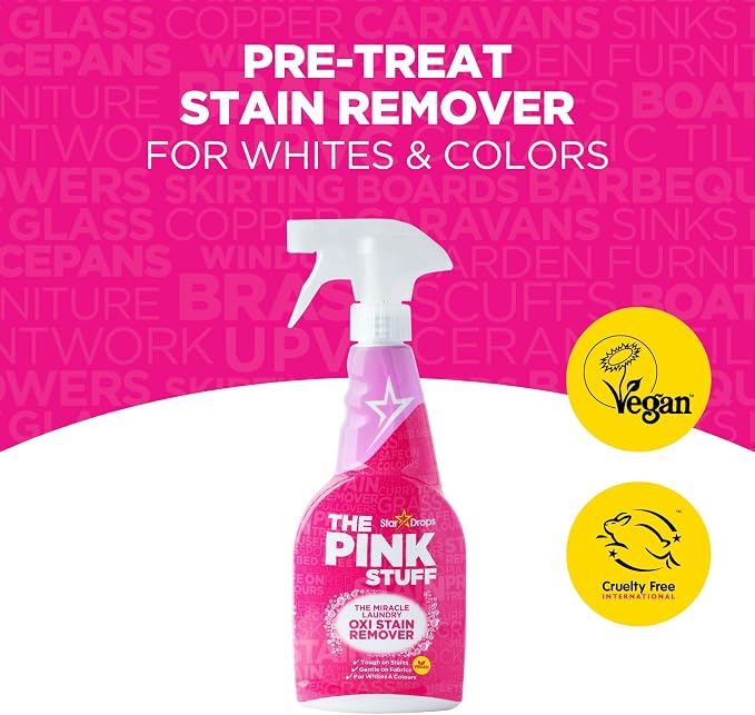 Stardrops - The Pink Stuff - The Miracle Laundry Stain Removing Kit - Oxi - Image 5