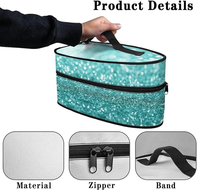 Steam Iron Storage Bag with Zipper Handle Foldable Portable Iron Storage Case - Image 5