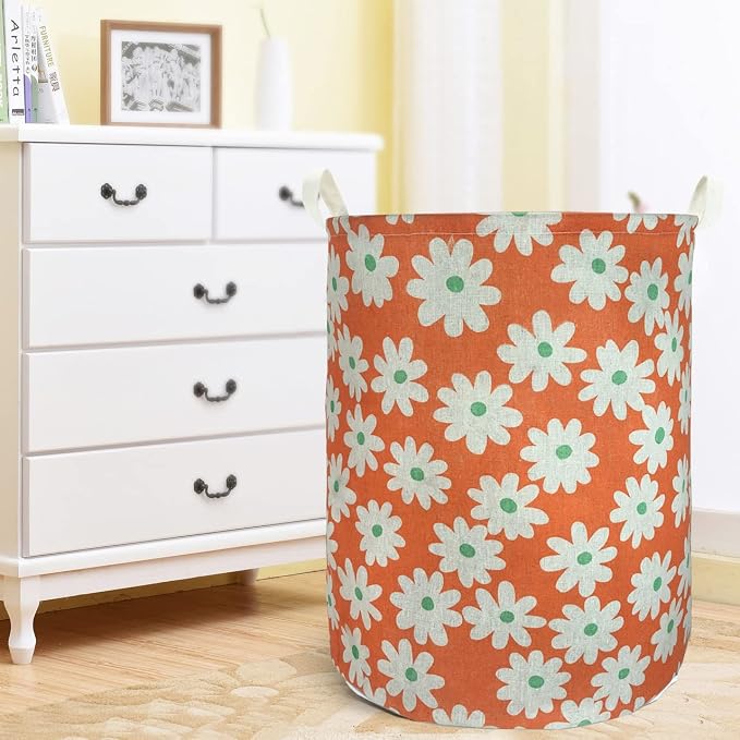 Merdes 19.7’’ Waterproof Foldable Laundry Hamper, Dirty Clothes Laundry Basket - Image 4