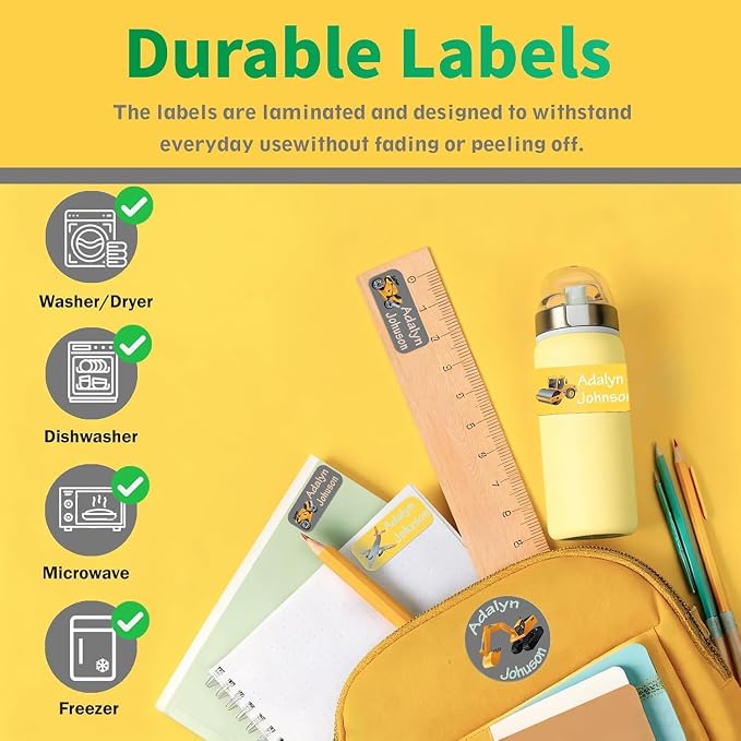 Custom Personalized Name Labels - Image 4