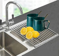 Ahyuan Roll up Dish Drying Rack Over The Sink Kitchen Roll up Sink Drying Rack by Ahyuan