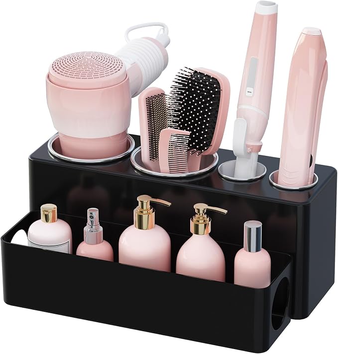 Lifewit Hair Tool Organizer Countertop, Removable Blow Dryer Holder by Lifewit