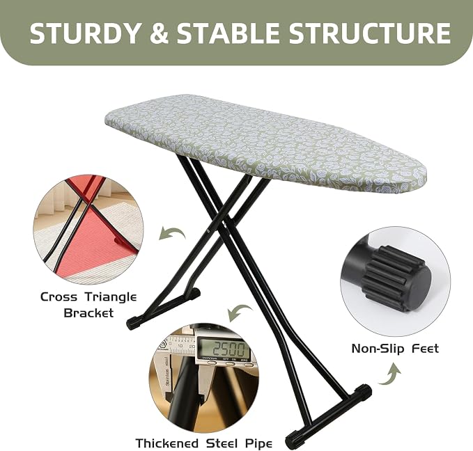 Ironing Board Adjustable Height Folding Ironing Board - Image 3