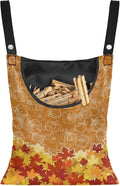 Maple Pumpkin Clip Storage Bag Multi Purpose Clothespin Storage Organizer by Psesaysky