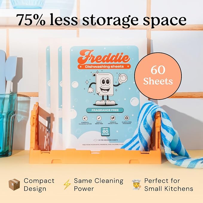 Freddie Dishwasher Sheets Fragrance Free - Image 5