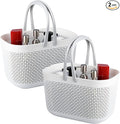 UUJOLY Portable Shower Caddy Basket Tote, Plastic Storage Basket by UUJOLY