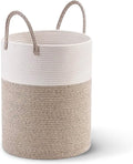 Cheer Collection Laundry Hamper, Large Woven Rope, Clothes Hamper by CheerCollection