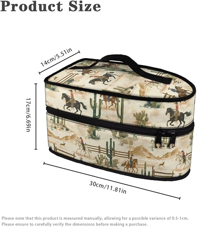 Western Cowboy Iron Storage Case Compatible - Image 6