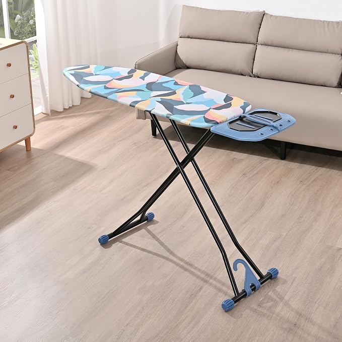 KINGBOARD Ironing Board, Metal Panel Foldable Iron Board - Image 8
