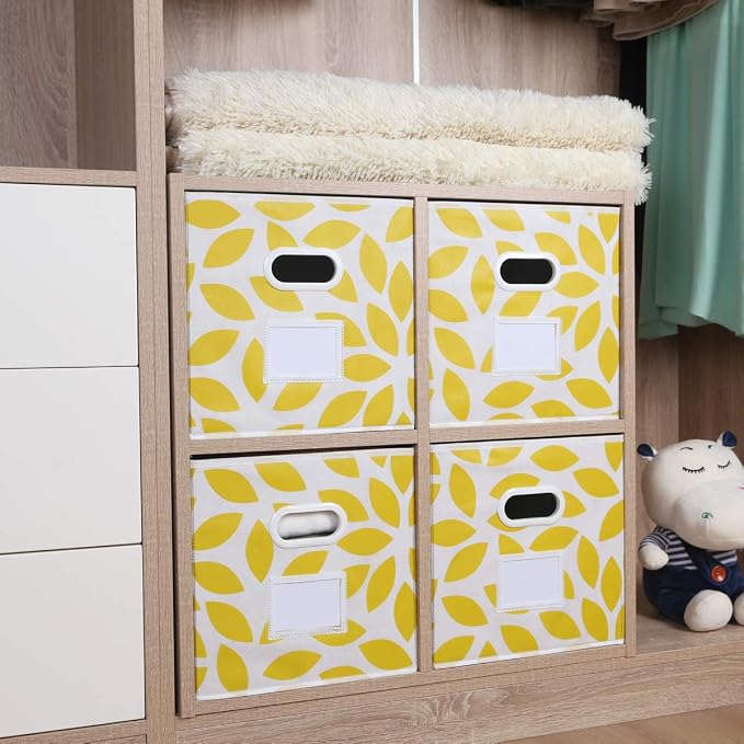 MAX Houser Fabric Storage Bins Cubes Baskets Containers - Image 8