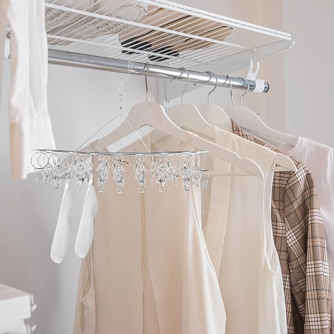 Stainless Steel Windproof Clothes Drying Rack - Image 8