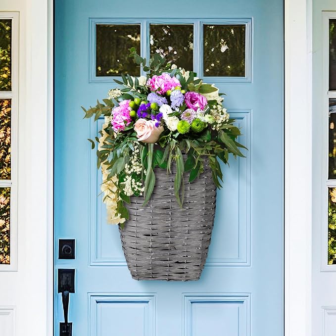 Marsui Front Door Basket Woven Hanging Basket - Image 6