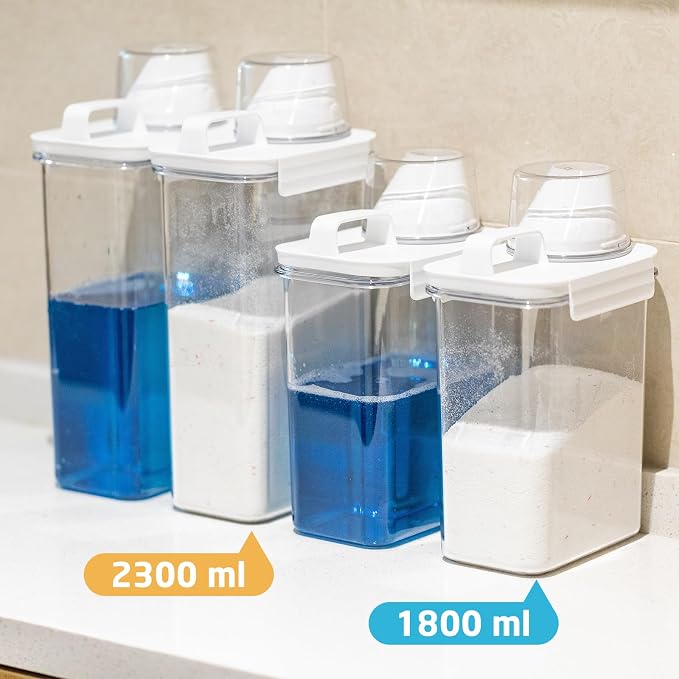 Laundry Detergent Dispenser-2 Pack, 78 oz Detergent Dispenser - Image 6