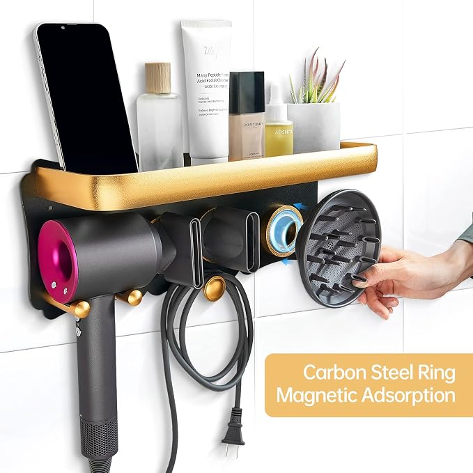 Hair Dryer Holder Wall Mounted - Image 3