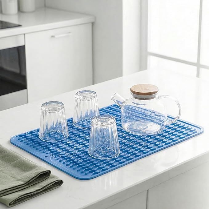 Silicone Dish Drying Mat for Multiple Usage, Easy clean, Eco-friendly, - Image 6
