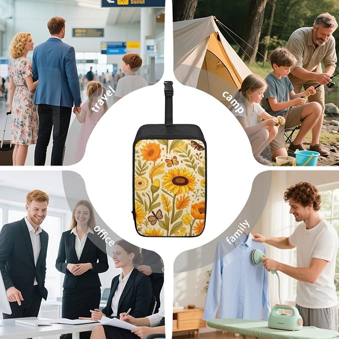 Sunflower Lightweight Irons Carrying Case Portable Handheld Steamer Storage Bag - Image 6