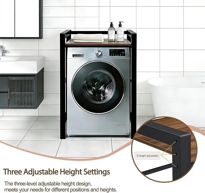 Washer Dryer Stacking Rack, 771lbs Capacity Heavy Duty Washer and Dryer - Image 3