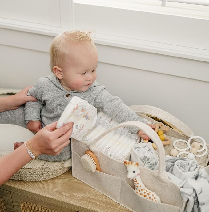PUTSKA Baby Diaper Caddy Organizer - Image 9