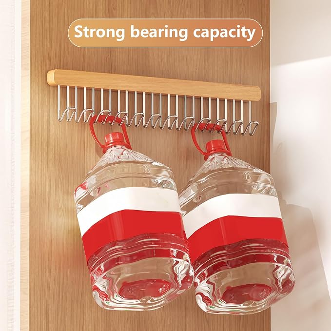 2 pack 16.2 inch valet rods for closets, extendable and pull-out wardrobe pole - Image 9