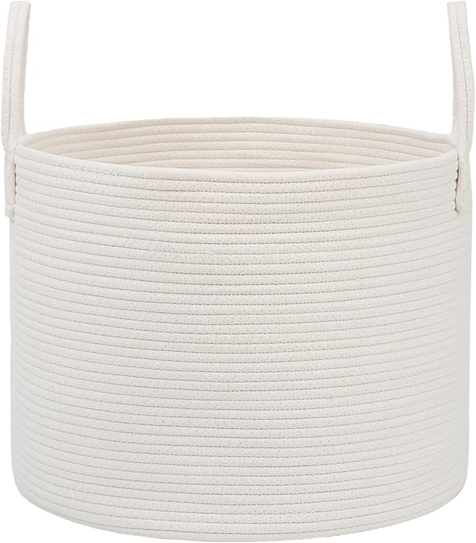 65L Extra Large Blanket Basket for Living Room by JMvicyroam
