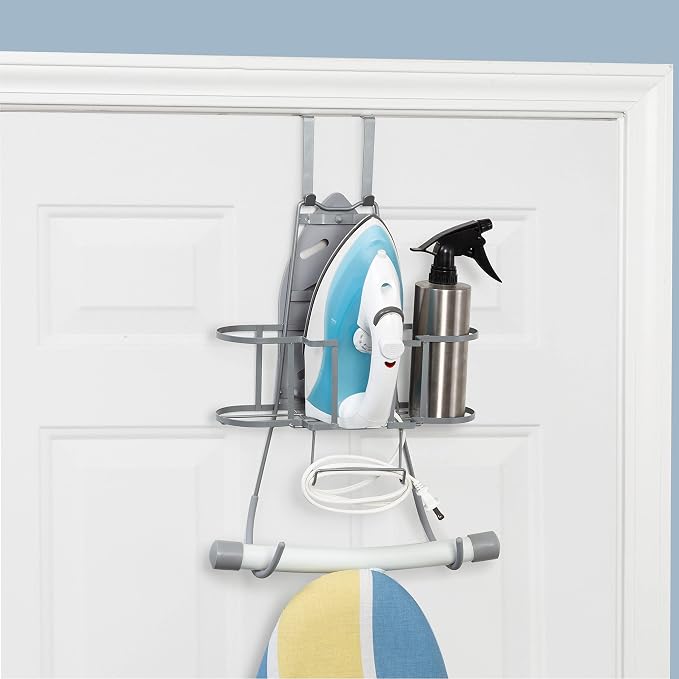 Honey Can Do Iron Caddy and Board Holder BRD-09112 Grey - Image 2