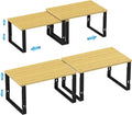 Expandable Kitchen Cabinet Organizer Shelves – Stackable Adjustable Metal and by Unknown