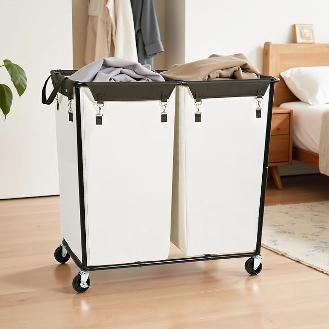 STO STO 280L Rolling Industrial Laundry Hamper - Image 3