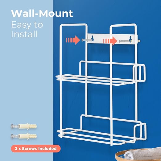 FMP Brands Double Glove Holder for Wall Mount, Wire Rack Disposable Napkin - Image 4
