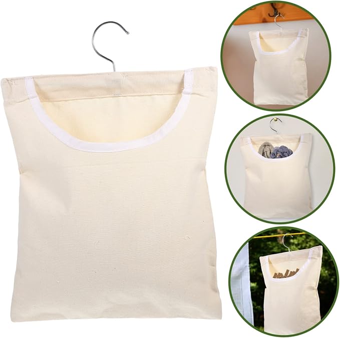 Clothespin Storage Organizer Pouch Multi-functional Hanging Bag - Image 4