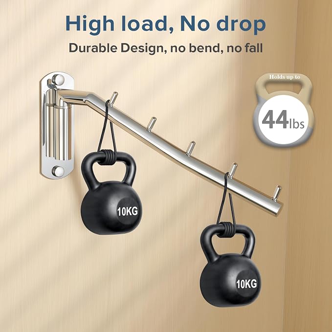 Alise Wall Mounted Drying Rack, Swivel Clothes Drying Rack Stainless Steel - Image 4