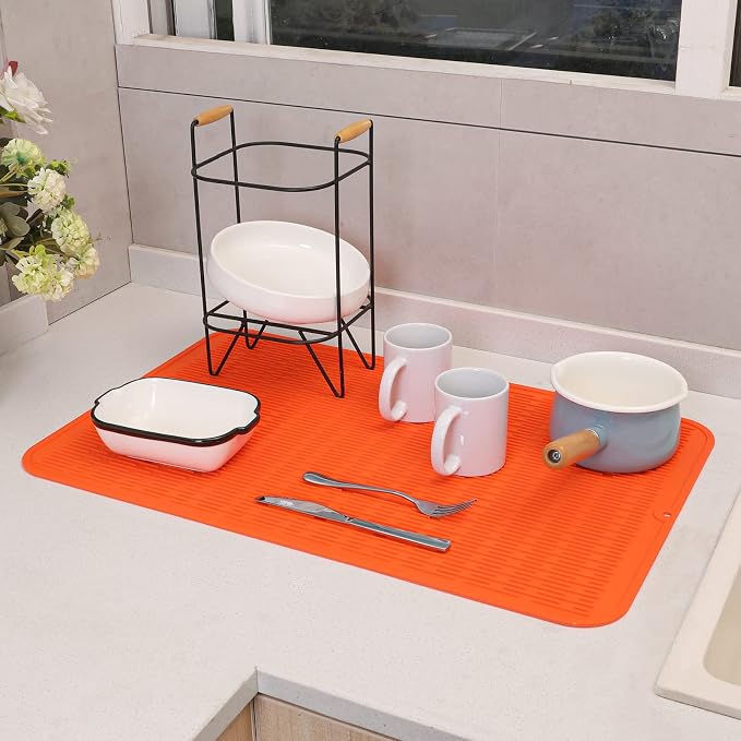 Silicone Dish Drying Mat for Multiple Usage, Easy clean, Eco-friendly, - Image 7