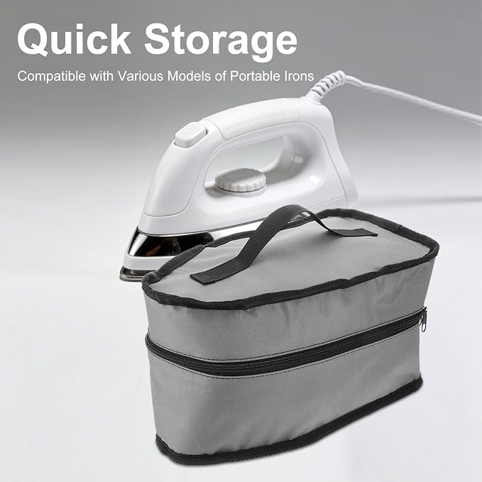 Portable Steamer Bag with Handle, Travel Iron Bag - Image 5
