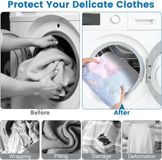 2 Pack XXX-Large Mesh Laundry Bags - Image 8