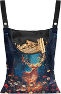 Deer Hanging Clothes Pin Bag by Psesaysky