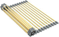 Expandable Large Draining Rack, Roll Up Heat-Resistant Dish Drainer by Unknown